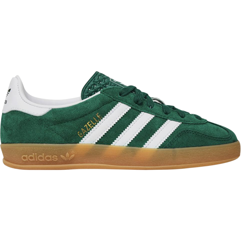Adidas Gazelle Indoor J "Collegiate Green Gum"