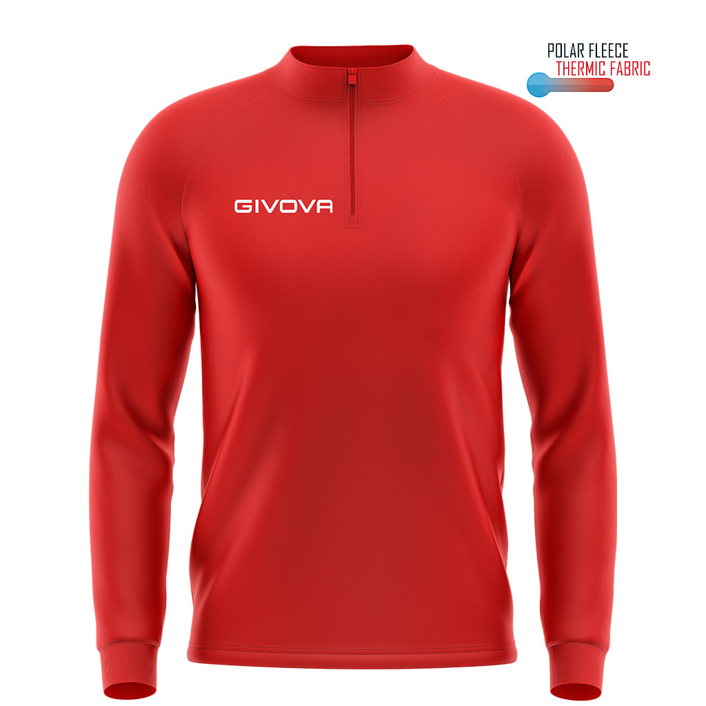 Givova MAGLIA POLARFLEECE TECNICA HALF ZIP 500