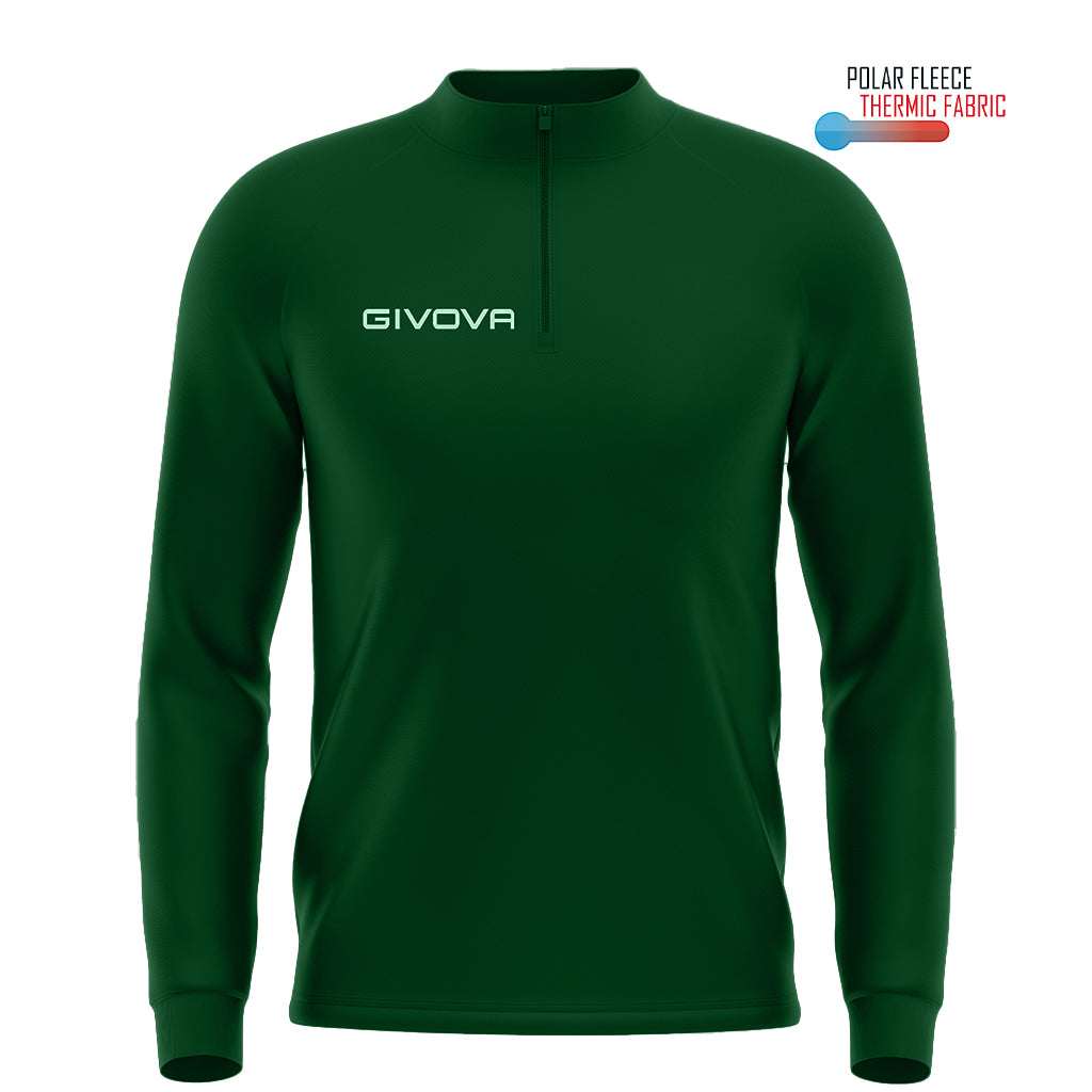 Givova MAGLIA POLARFLEECE TECNICA HALF ZIP 500
