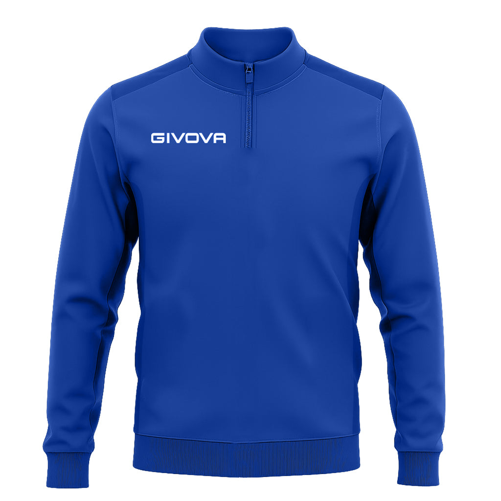 Givova HALF ZIP REVOLUTION IN PIN PAN SWEATER