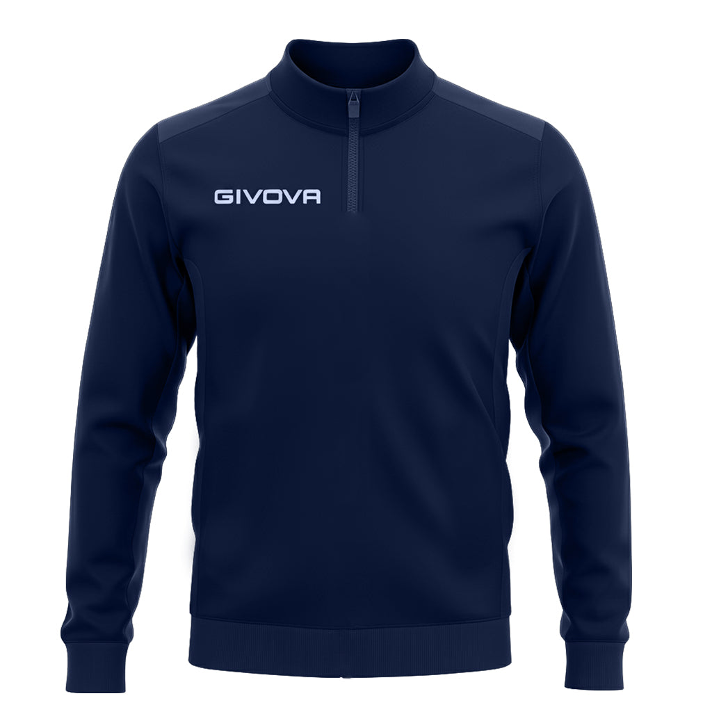 Givova HALF ZIP REVOLUTION IN PIN PAN SWEATER