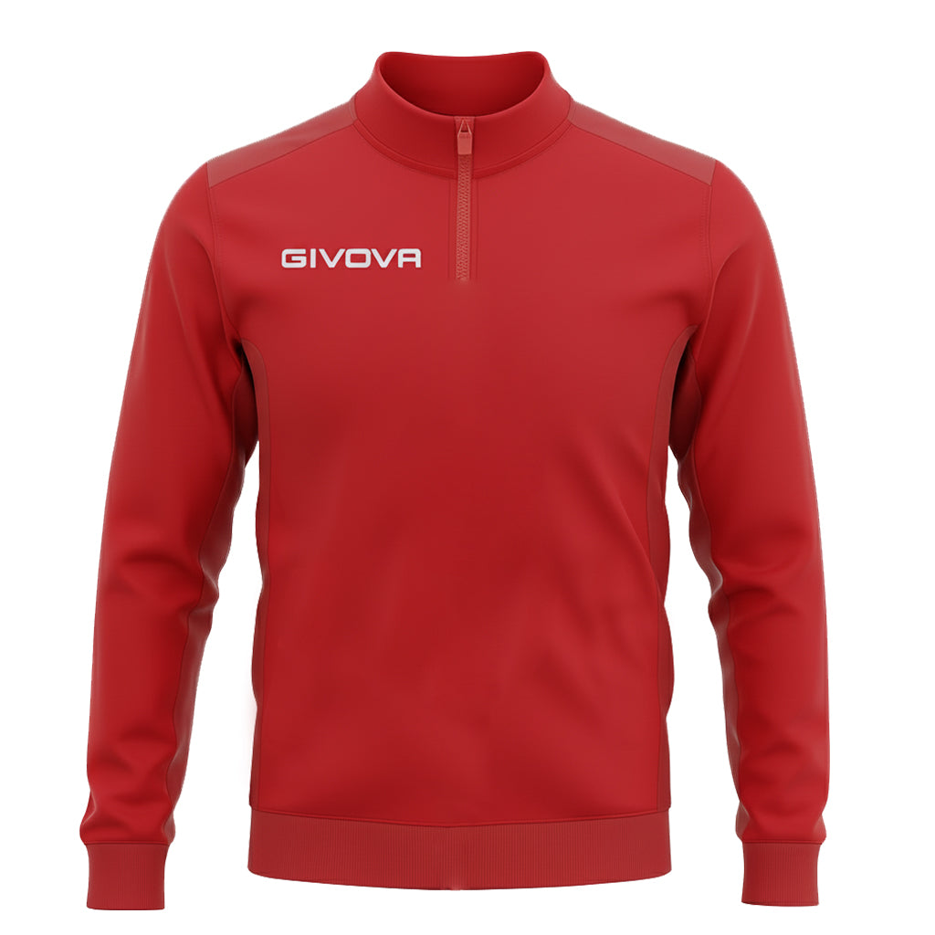 Givova HALF ZIP REVOLUTION IN PIN PAN SWEATER
