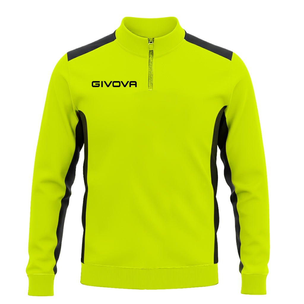 Givova HALF ZIP REVOLUTION IN PIN PAN SWEATER