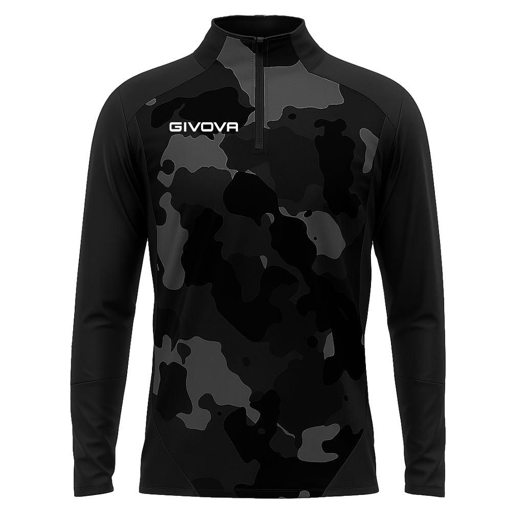 Givova HAL ZIP ARMY TECHNICAL JERSEY