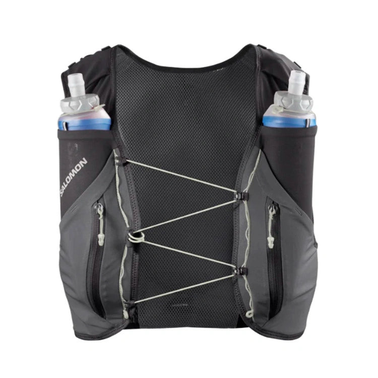 Salomon Running Trail Vest met meegeleverde flessen Adv Skin 12 (12L)