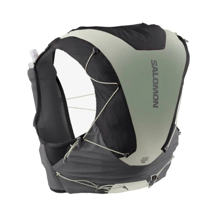 Salomon Running Trail Vest met meegeleverde flessen Adv Skin 12 (12L)