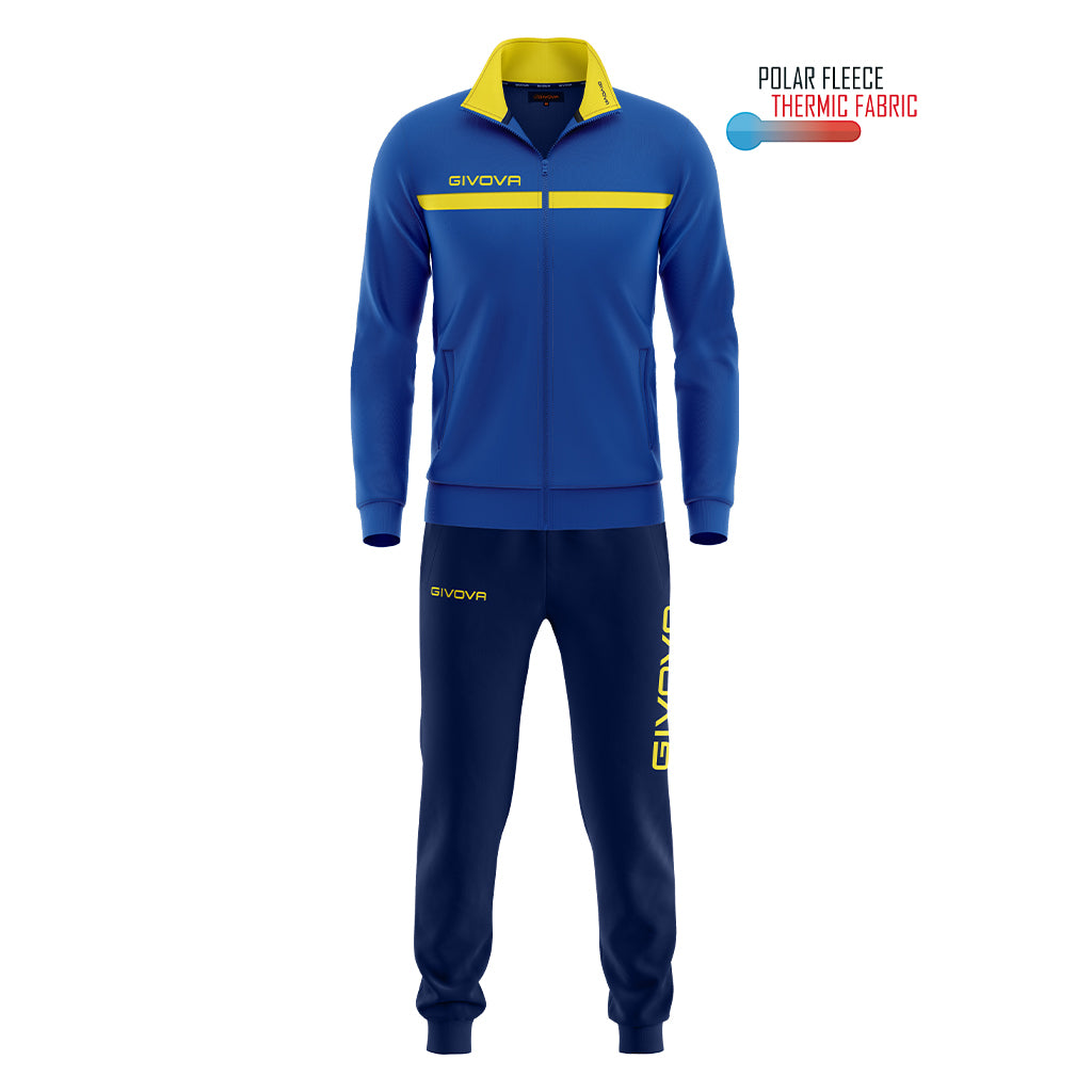 Givova TUTA GIVOVA ONE FULL ZIP POLARFLEECE