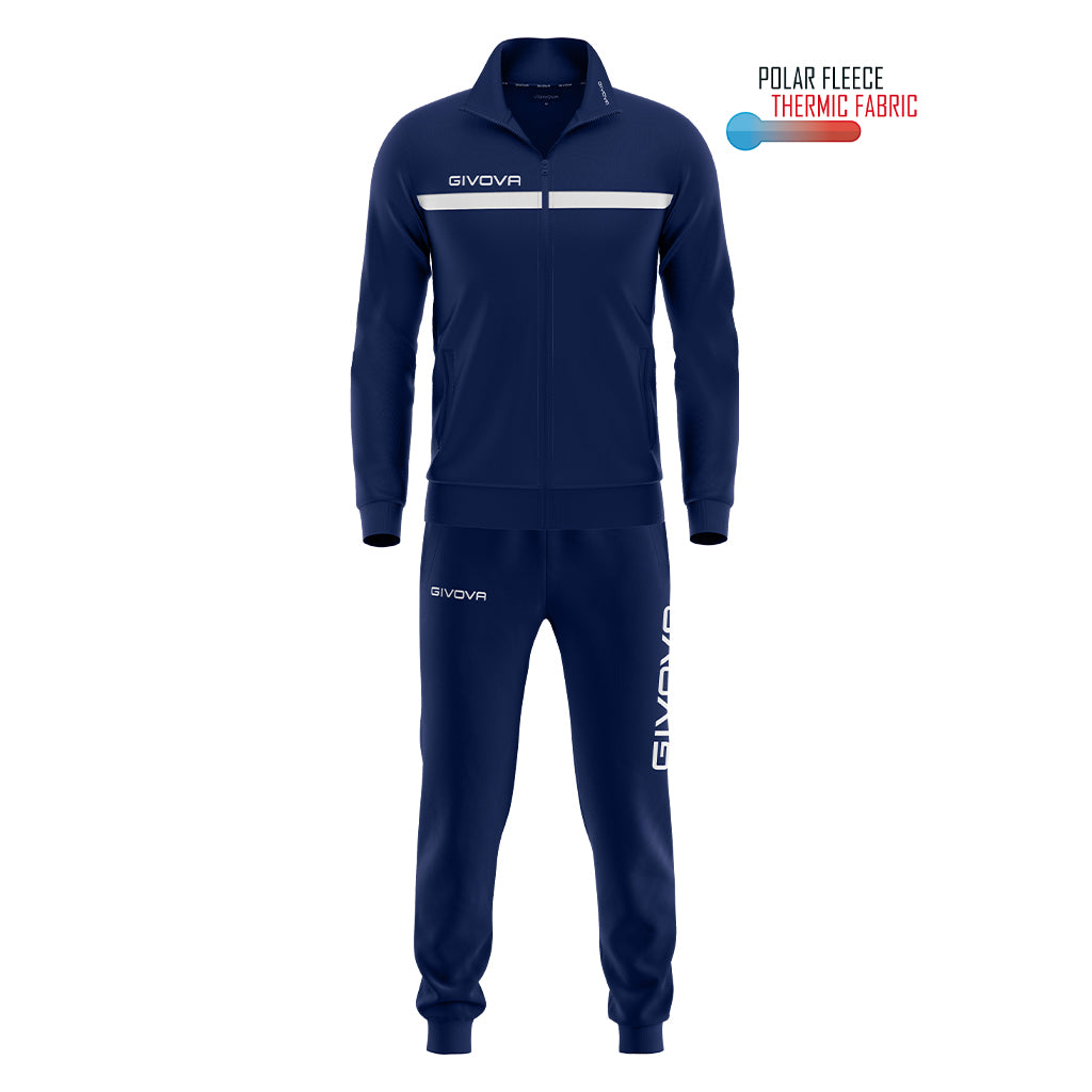 Givova TUTA GIVOVA ONE FULL ZIP POLARFLEECE