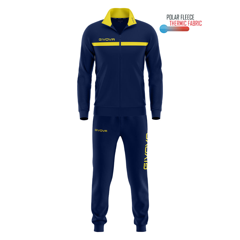 Givova TUTA GIVOVA ONE FULL ZIP POLARFLEECE