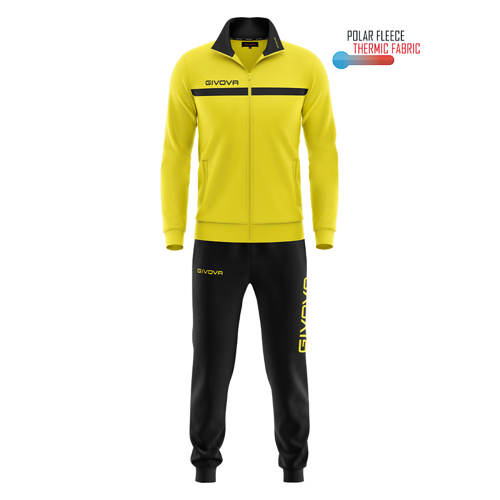 Givova TUTA GIVOVA ONE FULL ZIP POLARFLEECE