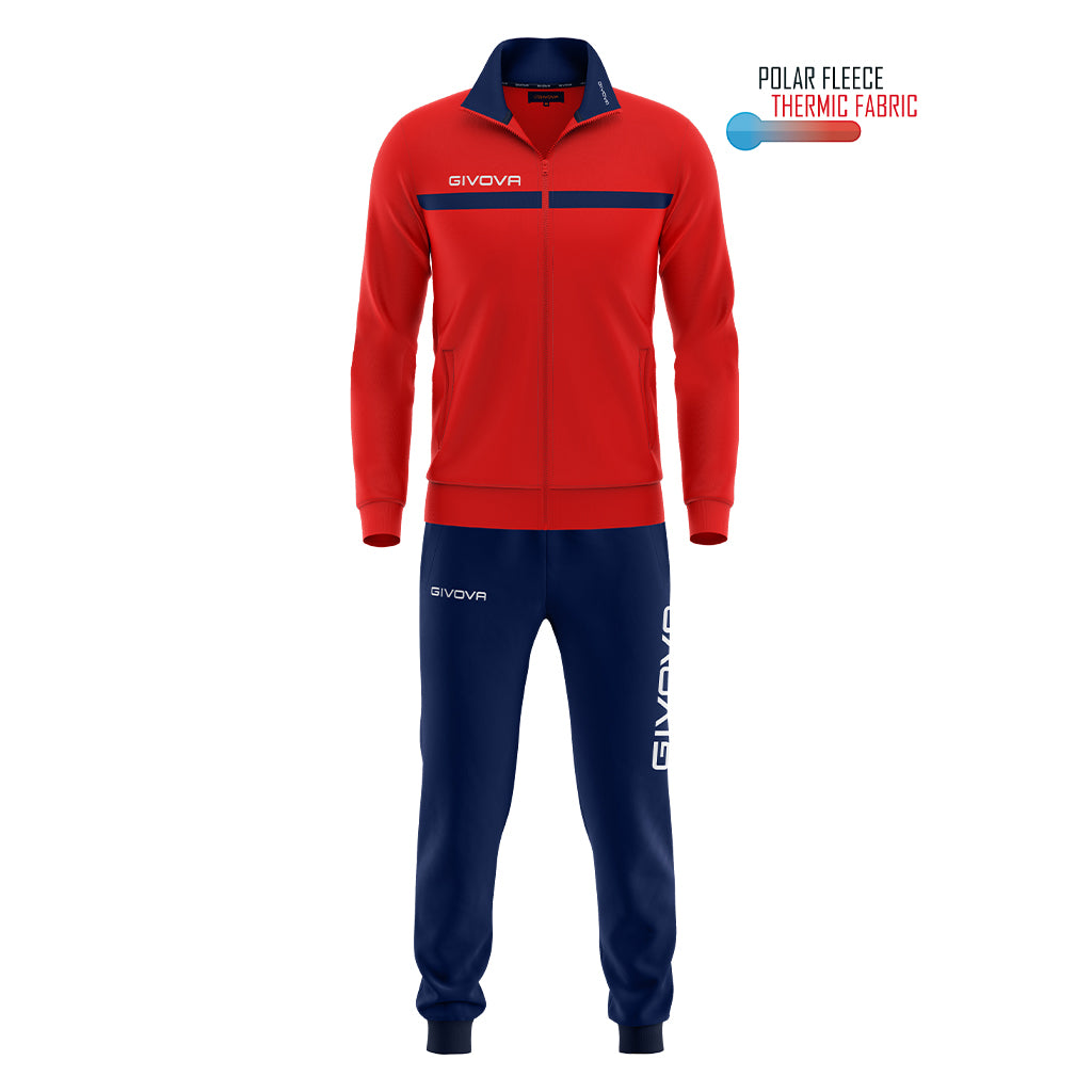 Givova TUTA GIVOVA ONE FULL ZIP POLARFLEECE