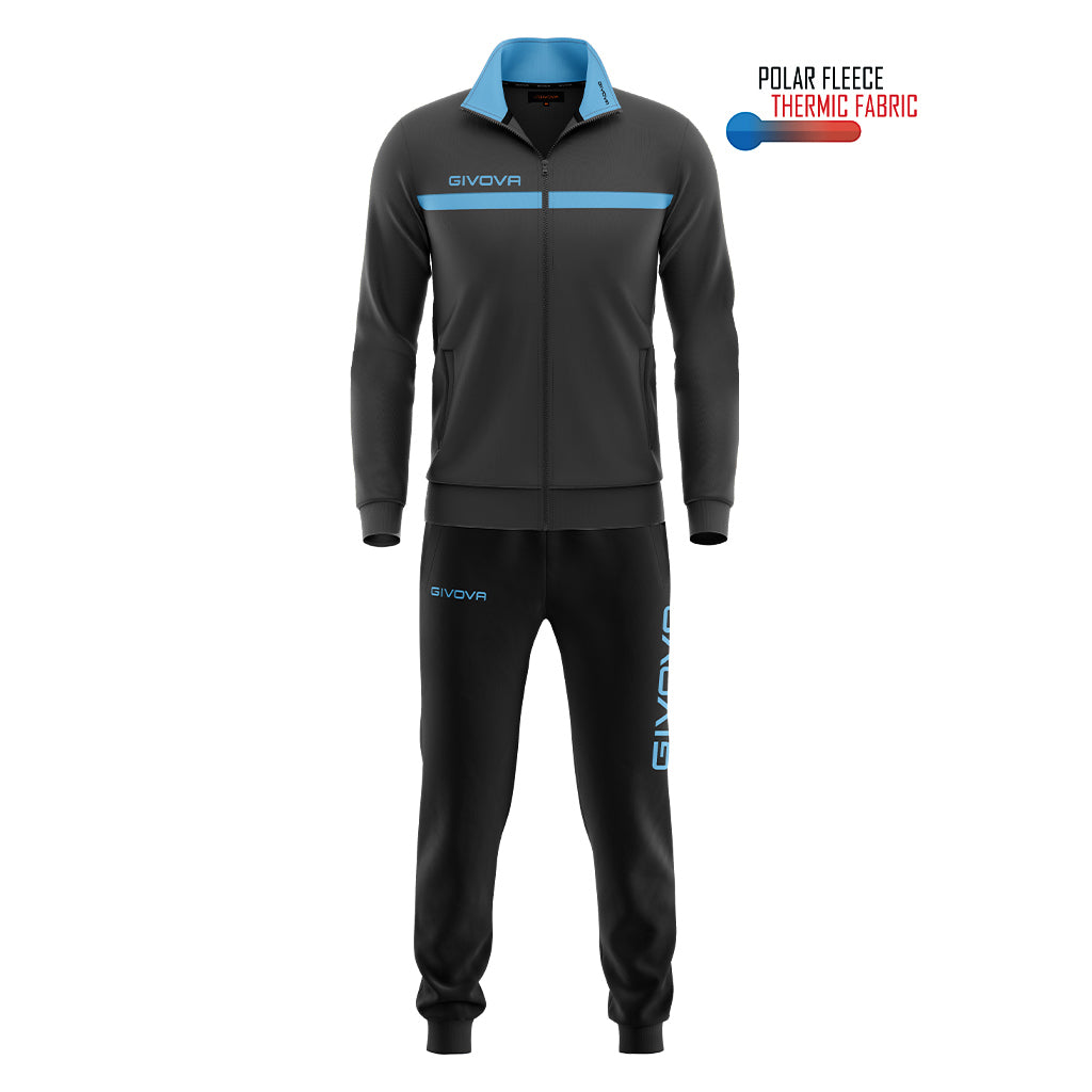 Givova TUTA GIVOVA ONE FULL ZIP POLARFLEECE